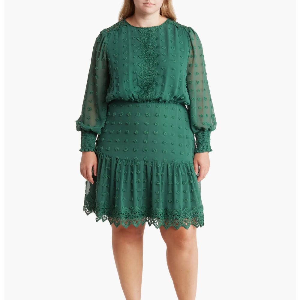 By Design Rina Lace Longsleeve Dress